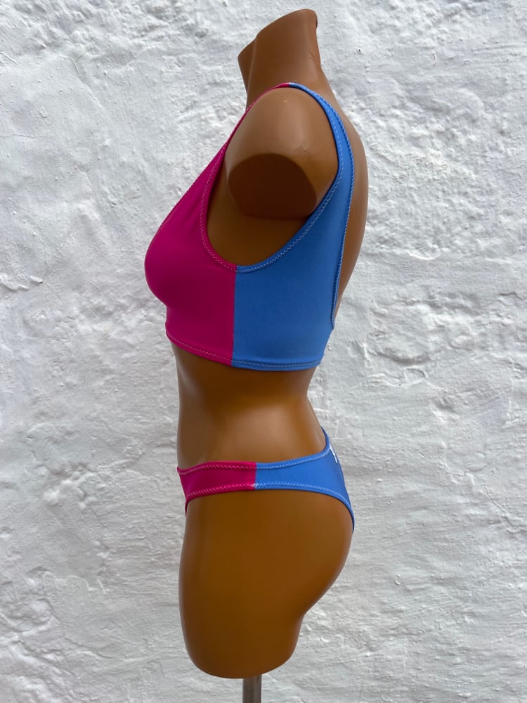 Image of Bikini brasileño Fucsia-Mediterráneo