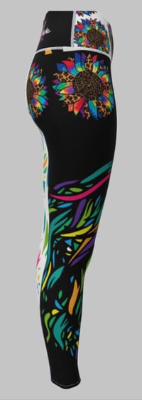 Image 4 of Colorful Bison Leggings 