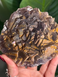 Image 5 of NATURAL RAINBOW IRIDESCENT CUBIC FLUORITE -CHINA- A