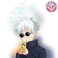 gojo of jujutsu kaisen 🍕