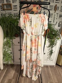 Image 1 of Sheer flower dress