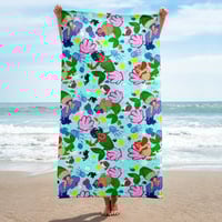 Image 1 of Studio Purr Fairytale PurrMaids Beach Towel