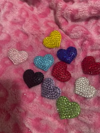 small Bling Heart charm