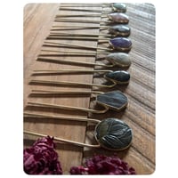 Image 2 of Solid Brass Various Hairpins 