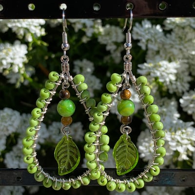 Image of lush forest earrings