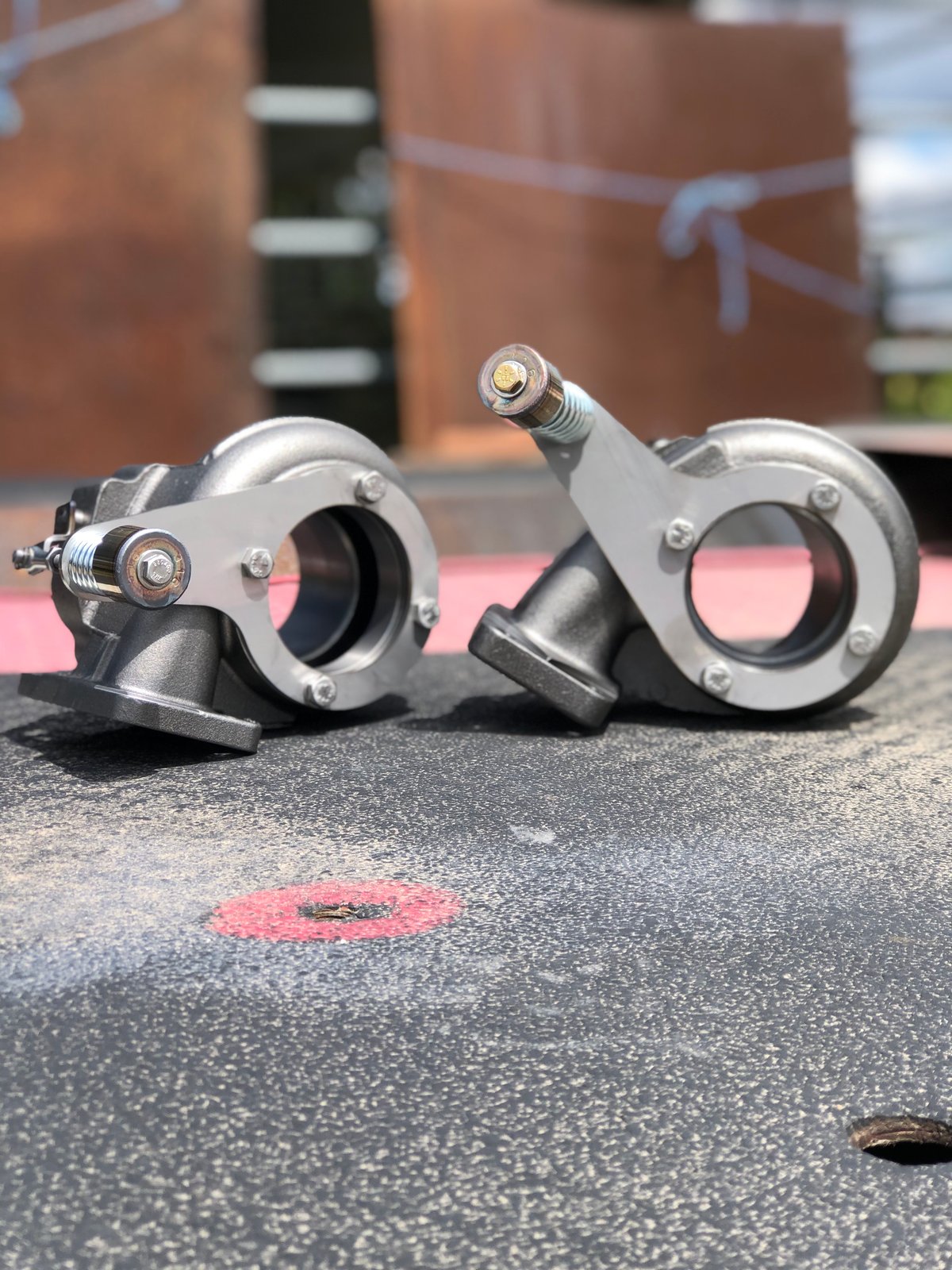 リール HI-PERFORMANCE CUSTOM PARTS Front Sets Driver's Footrest Footpegs Kawasaki ZX4-RR Ninja ZX400