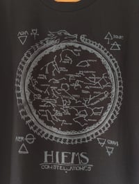 Image 2 of Hiems • winter constellations organic cotton unisex t-shirt