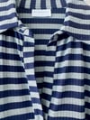 BLUE STRIPES KNIT KAFTAN