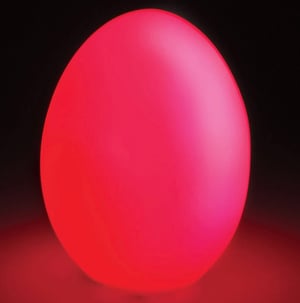 Sensory mood light changing egg lights