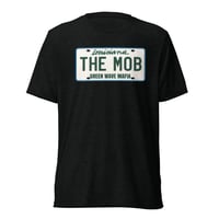 Image 1 of The Mob Louisiana License Plate (Green Wave Mafia) Short sleeve t-shirt