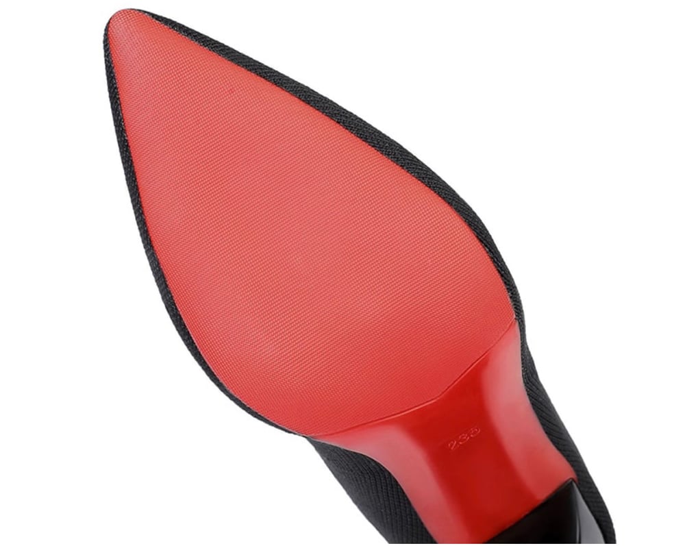 Image of Color-Block High Heel Boot