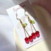 Image 4 of cherry earrings