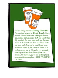 Image 2 of donkey d pills movie DVD 