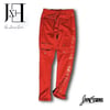 Red Diamond “Breakaway Joggers” w/ Leather Stripe 