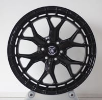 Image 1 of 20" RTT ALLOY WHEELS FITS NEW TRANSIT + T7 6X120 GLOSS BLACK