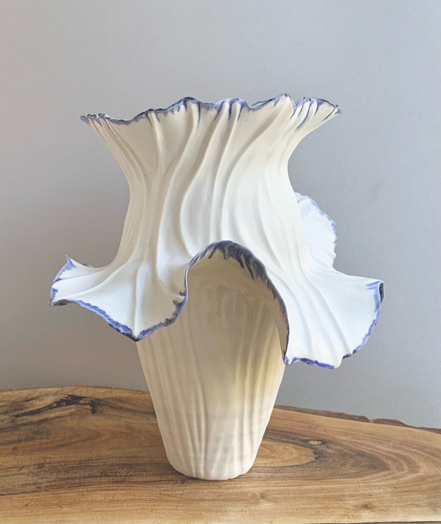 Image of Porcelain Seaflower Sculpture 