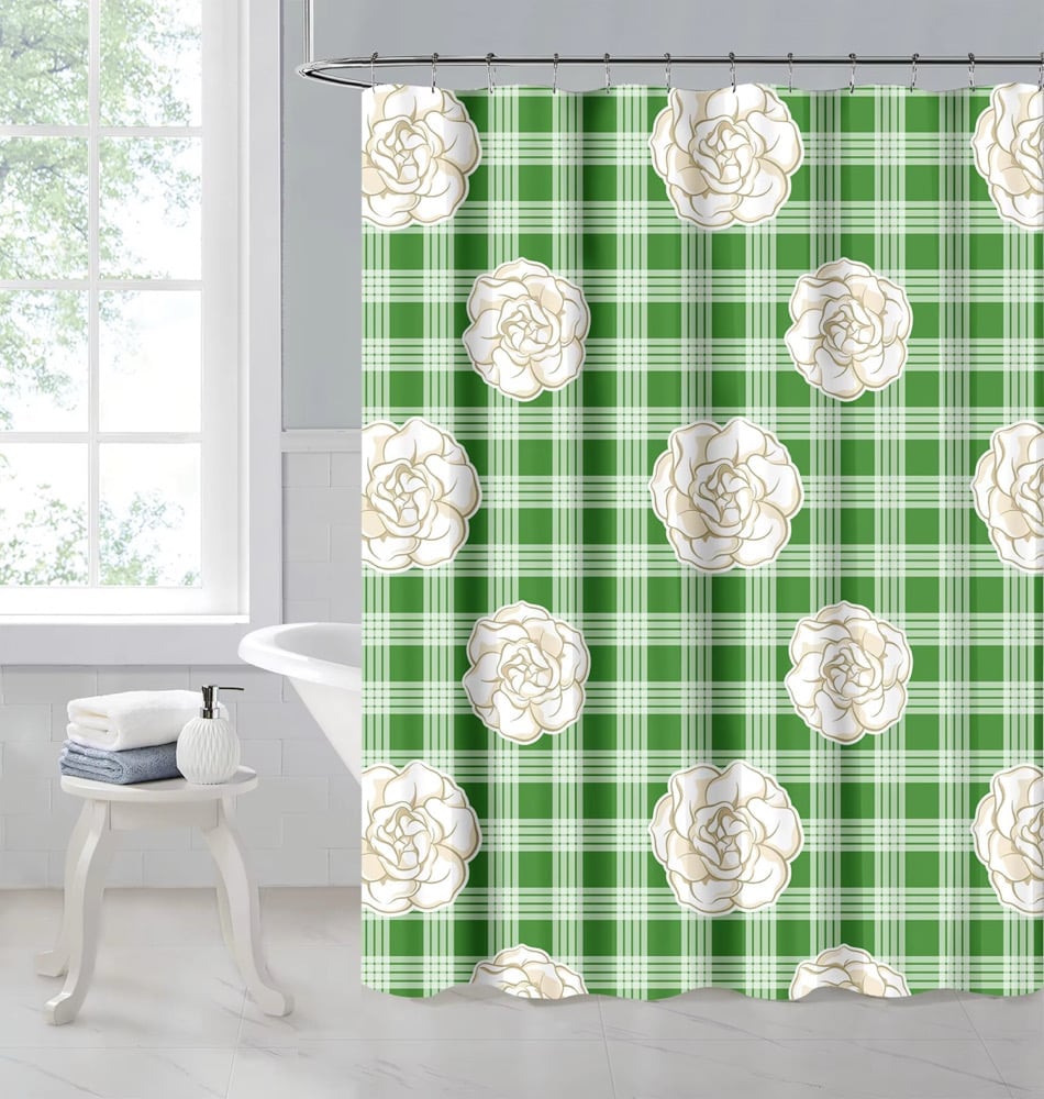 Image of Gardenia HunnyGirl Shower Curtain