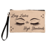 Linen Zippered Bag - Large Image 3