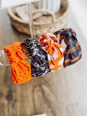 Halloween Knot Headbands- 7 Styles