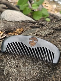 Image 1 of Wild Root Engraved Beard Comb