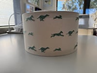 Image 3 of Bunny Chase Pendant Lightshade - Teal