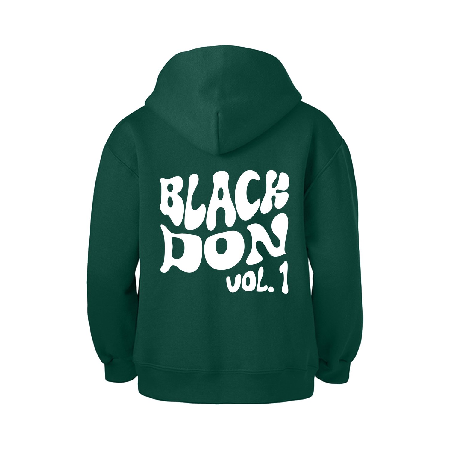 Image of Black Don Vol. 1 Hoodie - Forest Green (Main Cover)