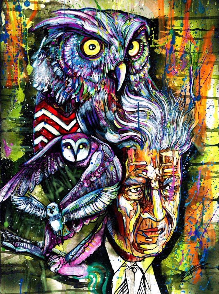 Image of David Lynch 11x14 Print