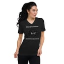 Image 1 of Mind your Business Unisex Short Sleeve V-Neck T-Shirt