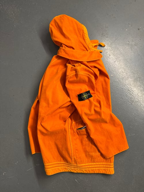 Image of SS 1996 Stone Island Raso Fooccato reversible velour jacket, size large