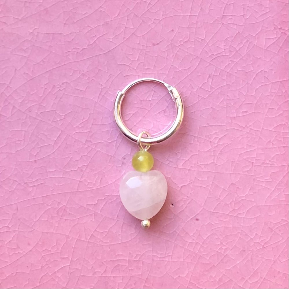 Image of 1 earring petite heart 