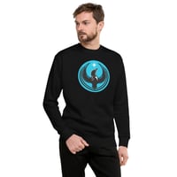 Image 2 of Premium Crewneck Sweatshirt - Blue Rebel Loon