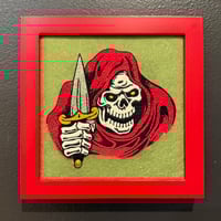 Image 2 of Bad news reaper embroidery