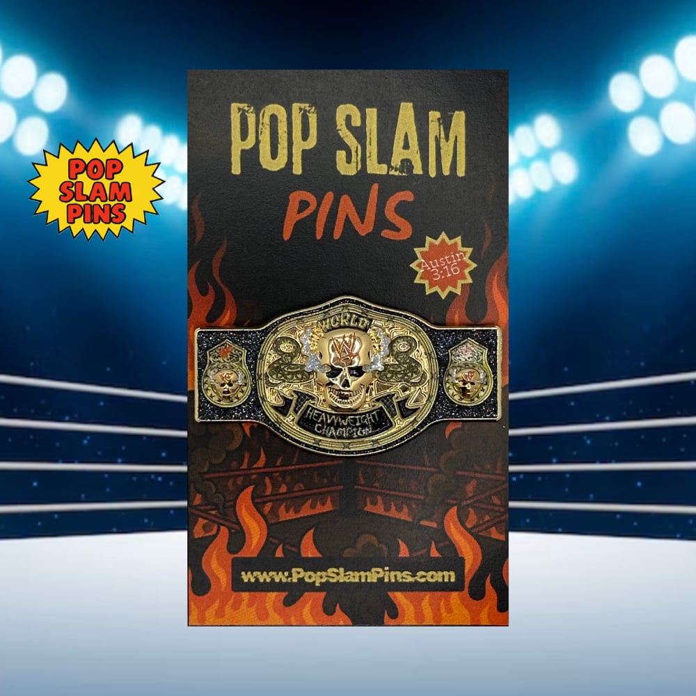 Image of Stone Cold Championship Title - Pin