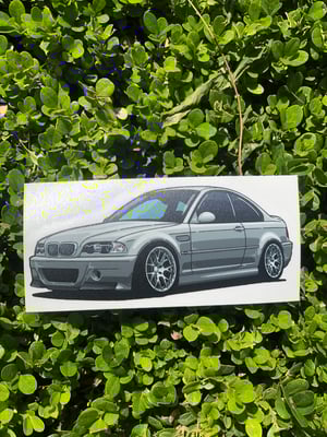 Image of KUWTB Kustoms E46 Decal Sticker