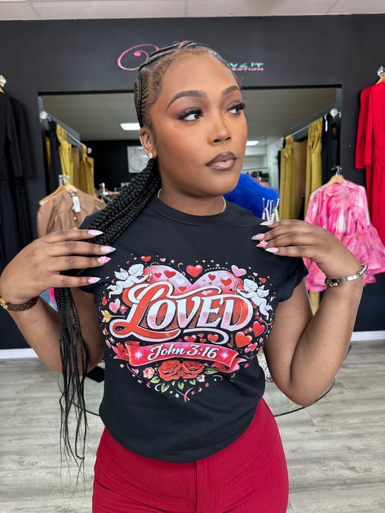 Image of LOVED JOHN 3:16 TEE