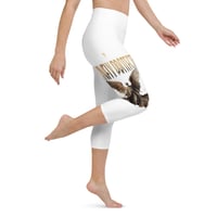 Image 2 of DIVINELY PROTECTED Yoga Capri Leggings