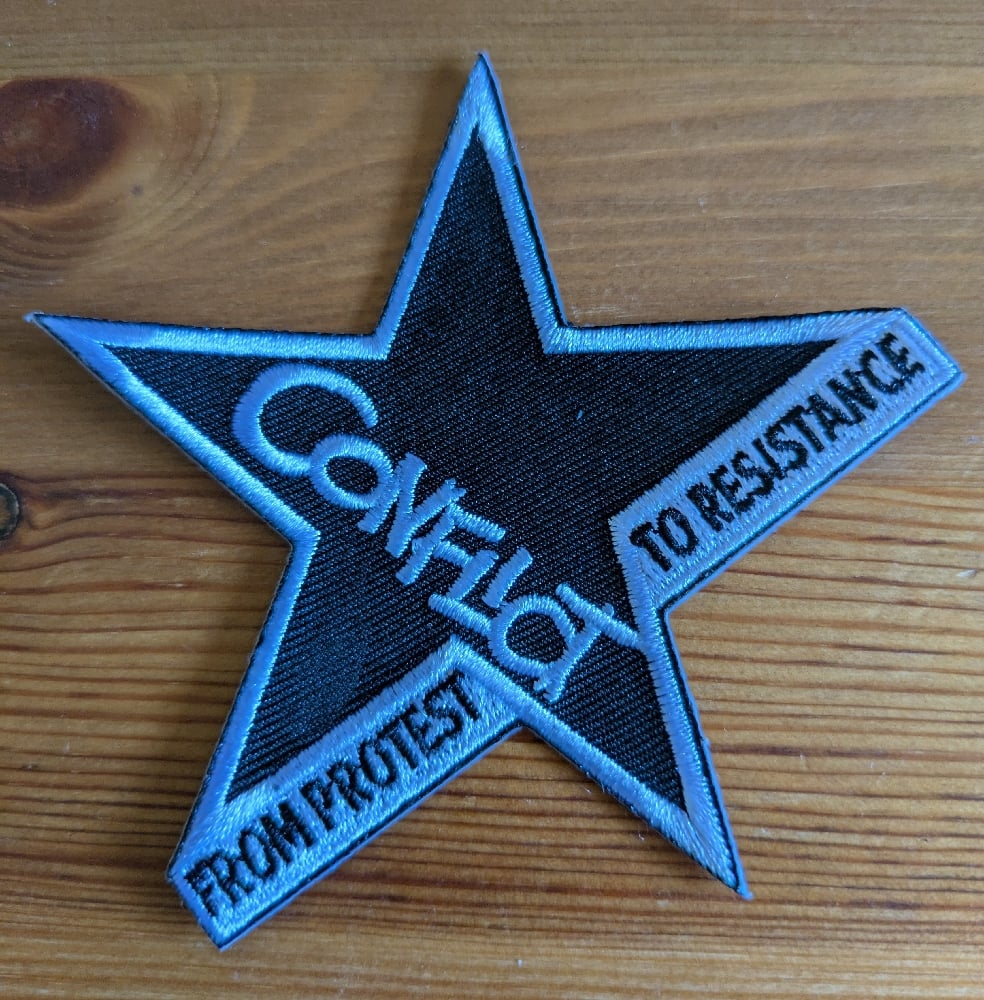 Image of Conflict - From Protest to Resistance Embroidered Patch