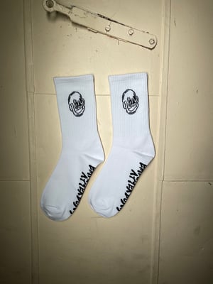 Image of Skull Socks (White)
