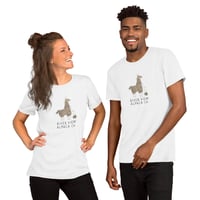 Image 1 of River View Alpaca Co. Logo Unisex T-shirt