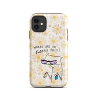 Image 3 of allergy pills Tough Case for iPhone® 