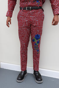 Image 1 of The kendu  pants -  blue rose