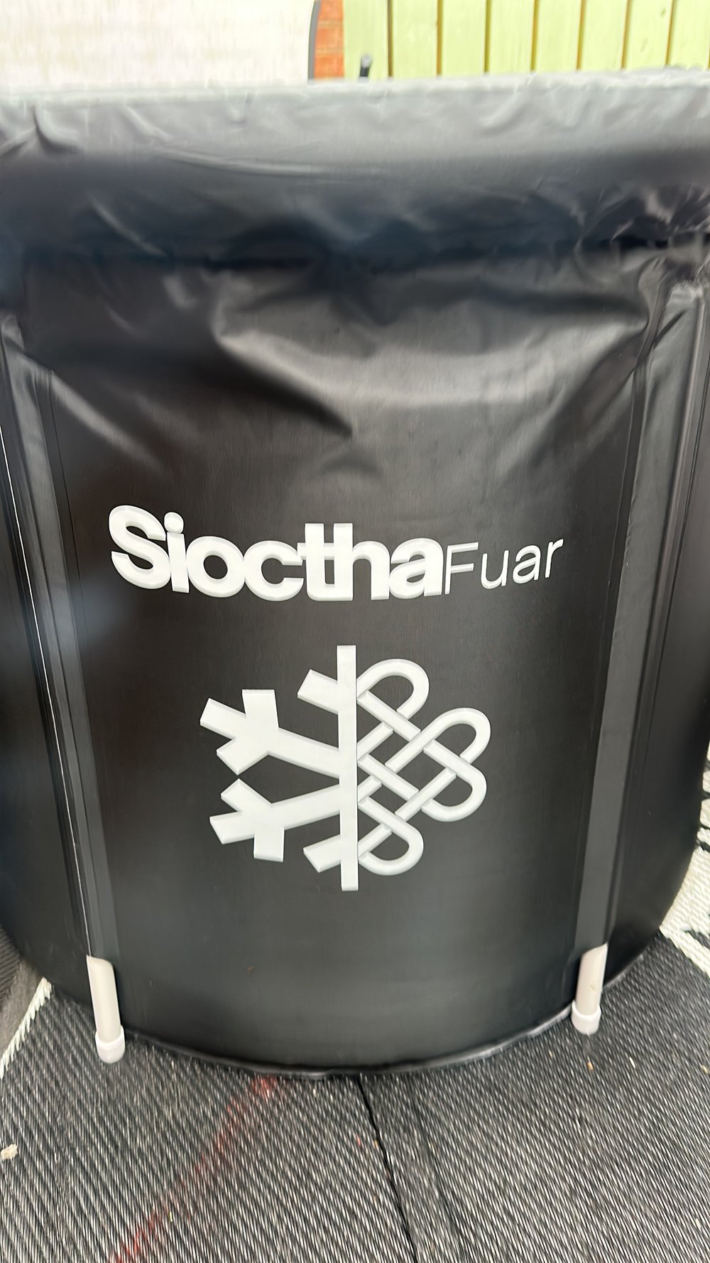 Sioctha Fuar ice bath