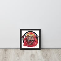 Image 1 of Framed Labyrinths Fiery Poster