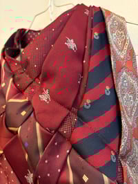 Image 9 of Tie top, bordeaux (xs-l)