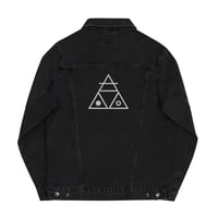 Image 3 of Success Triangle Custom Denim Jacket (2 colors)