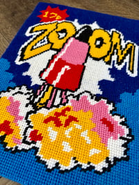 Image 2 of Rocket Lolly Needlepoint kit