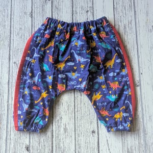 Image of Cool Kid Harem Trousers- Dinos