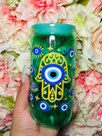 Gold Evil Eye Hamsa