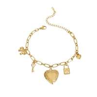 Image 1 of CHARM LOCKET BRACELET 