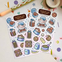 Image 2 of Chocolate Chip Cookies | Matte Sticker Sheet